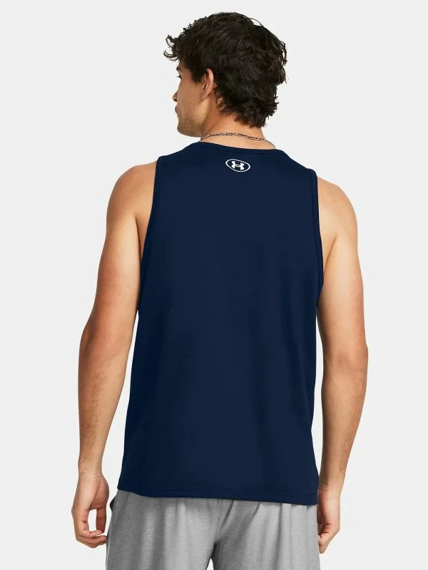 Fanellë pa mëngë për meshkuj Under Armour, blu marine