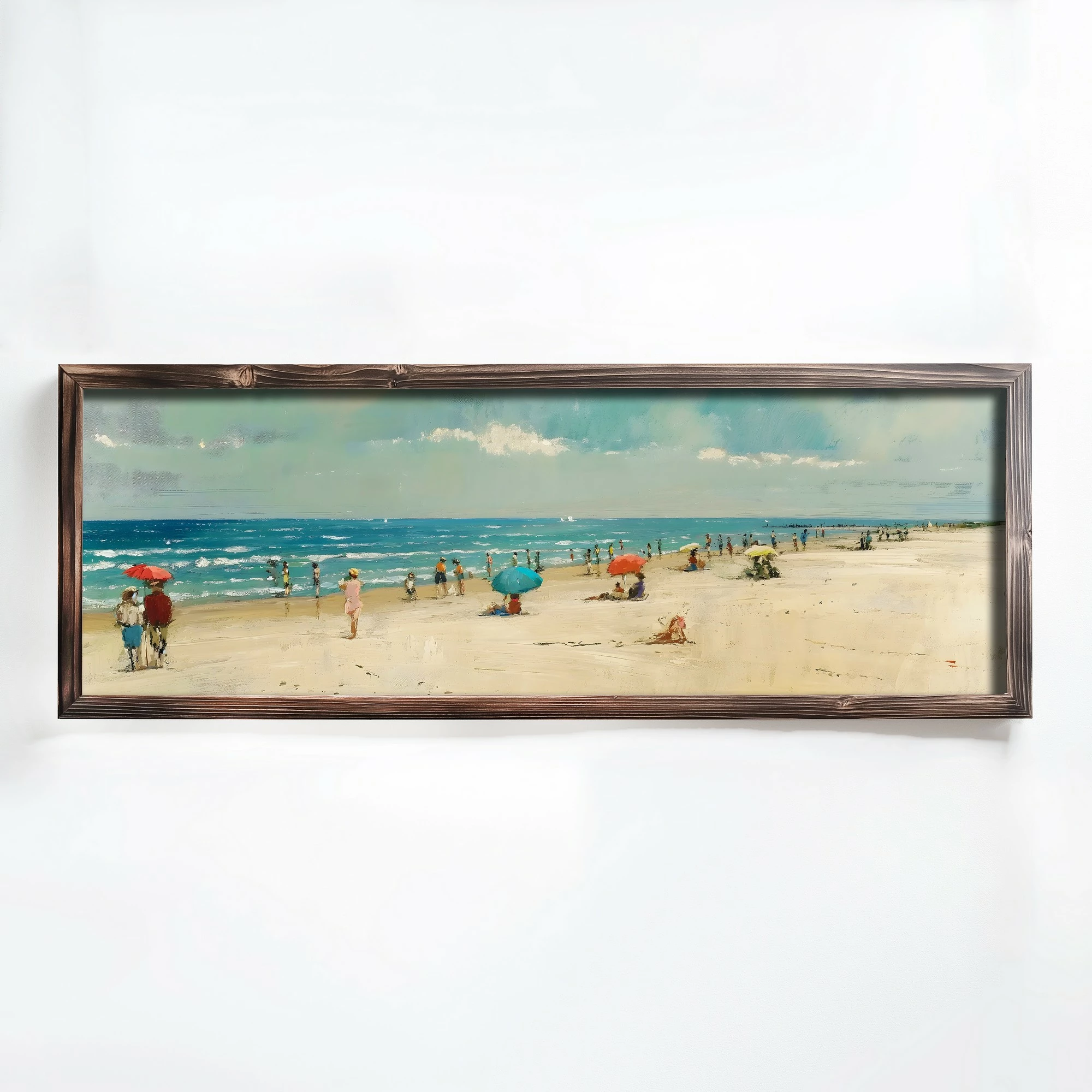 Pikturë dekorative me kornizë, MDF, shumëngjyrëshe, Wallity, EMR053, 40x120x3.5cm