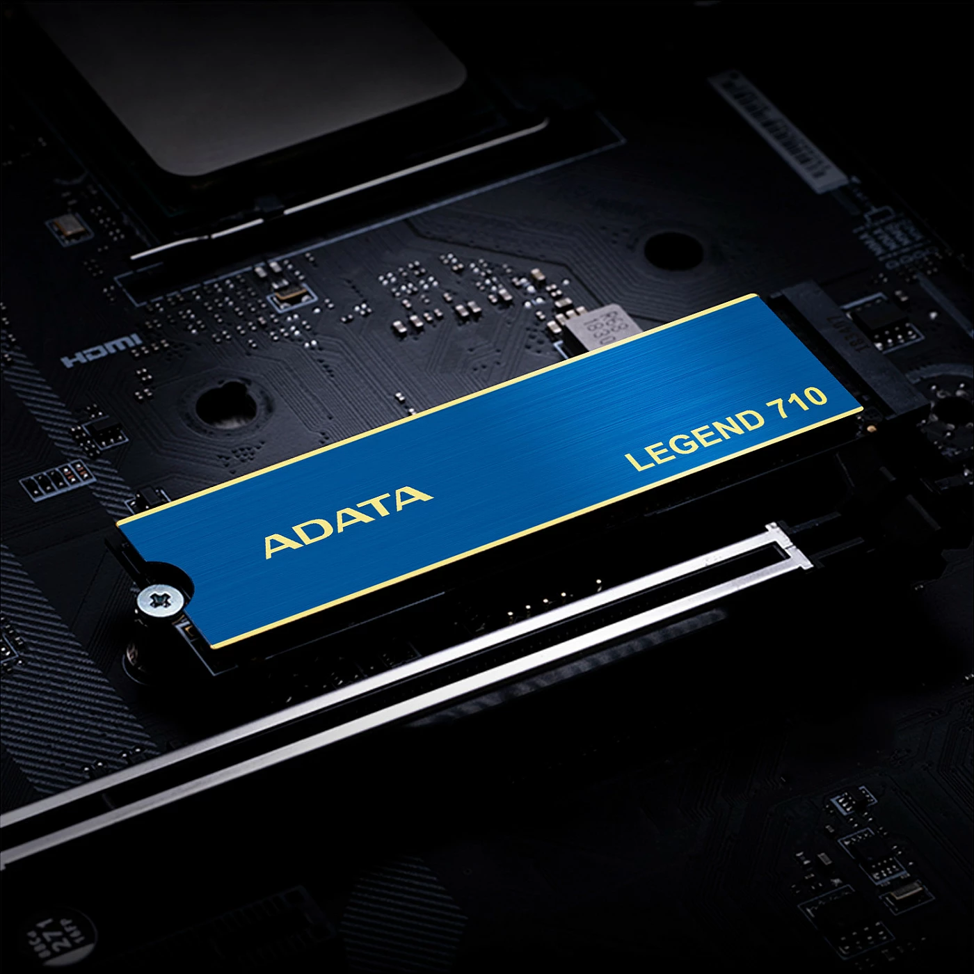 SSD ADATA LEGEND 710 256GB, M.2 2280, NVMe PCIe 3.0 x4, blu/ari