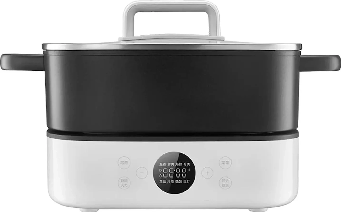 Tenxhere elektrike Hot Pot multifunksionale Xiaomi 61546 6L, e zezë