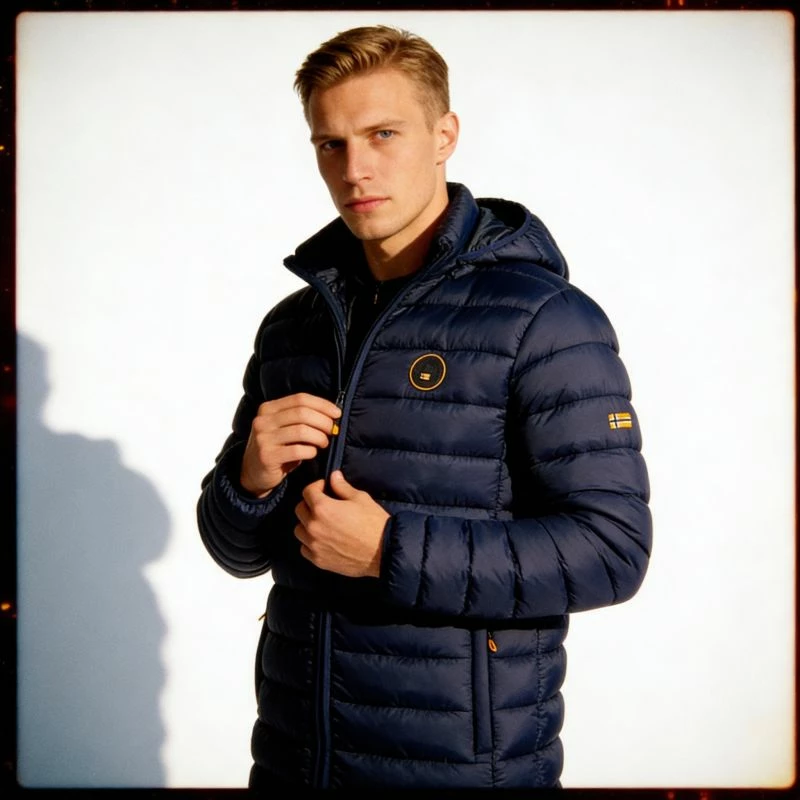 Jakne për meshkuj Geographical Norway, navy blue [Madhësia: S]