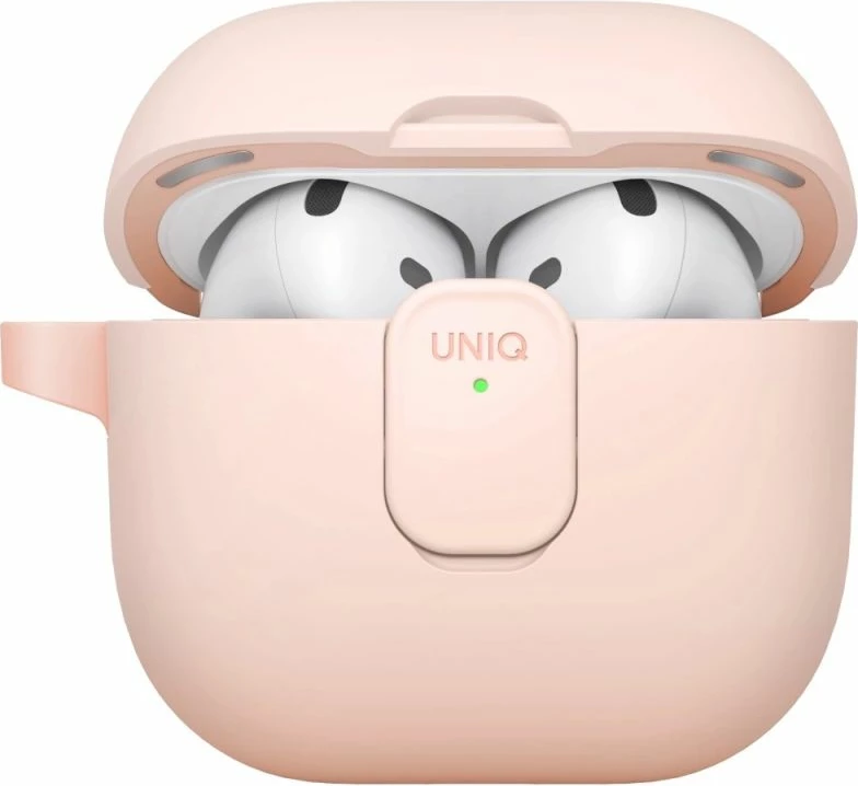 Kutí AirPods UNIQ Clyde Lock Case, rozë