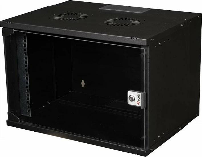 Kabinet rack rrjeti EQUIP Eco Mount 19", 7U, 540x400mm, i montueshëm në mur, i zi