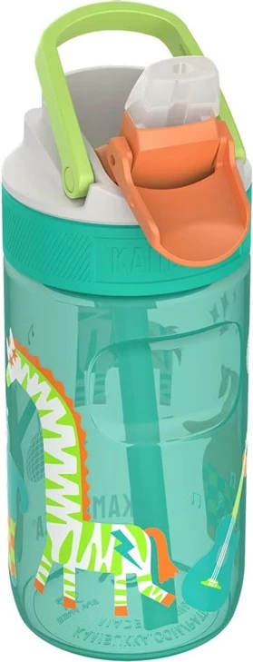 Shishe uji Kambukka Lagoon 400 ml, për fëmijë, Turkuaz