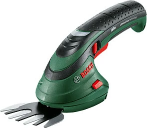 Gërshërë bari me bateri Bosch ISIO3, teh 80 mm, 3.6 V, e gjelbër/e zezë