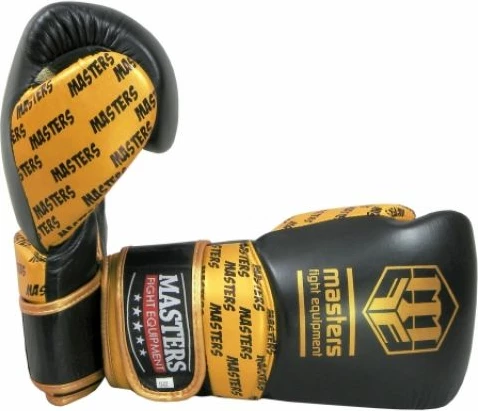 Doreza boksi Masters Rbt-Professional 01101-10 për meshkuj, të zeza dhe ari [Pesha: 340 g]