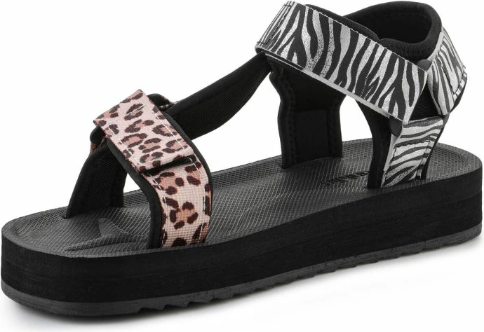 Sandale për femra D.Franklin, të zeza