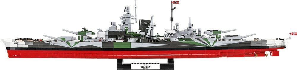 Set ndërtimi Cobi Klocki Battleship Tirpitz, 2810 pjesë, plastikë, Historical Collection