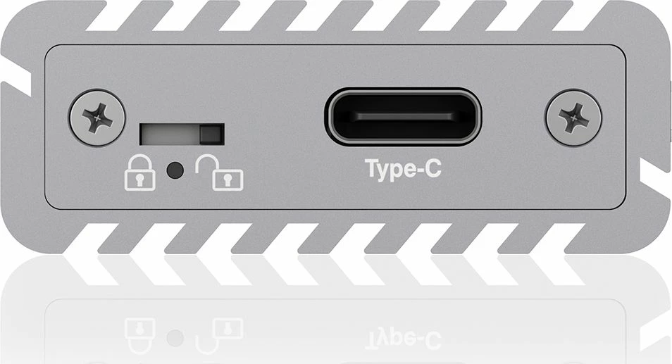 Kasë eksterne për SSD M.2 NVMe Icy Box IB-1817Ma-C31, USB-C 3.2 Gen 2, 10Gb/s, alumini, argjendtë 5