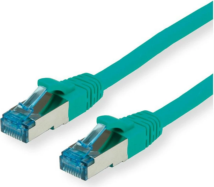 Kabllo rrjeti VALUE 21.99.1982 Cat6a S/FTP, 0.15 m, RJ-45 në RJ-45, e gjelbër
