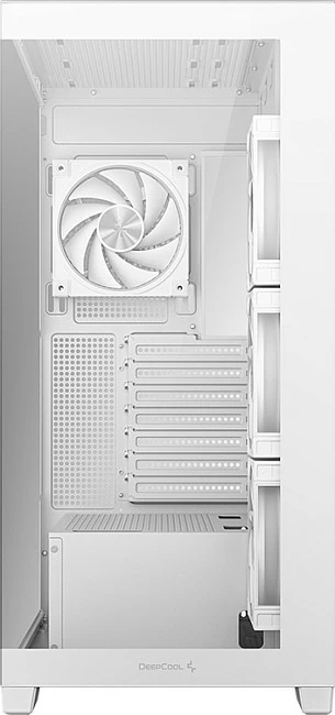 Kasë Deepcool CG580 4F V2, Midi Tower, xham i temperuar, RGB, e bardhë