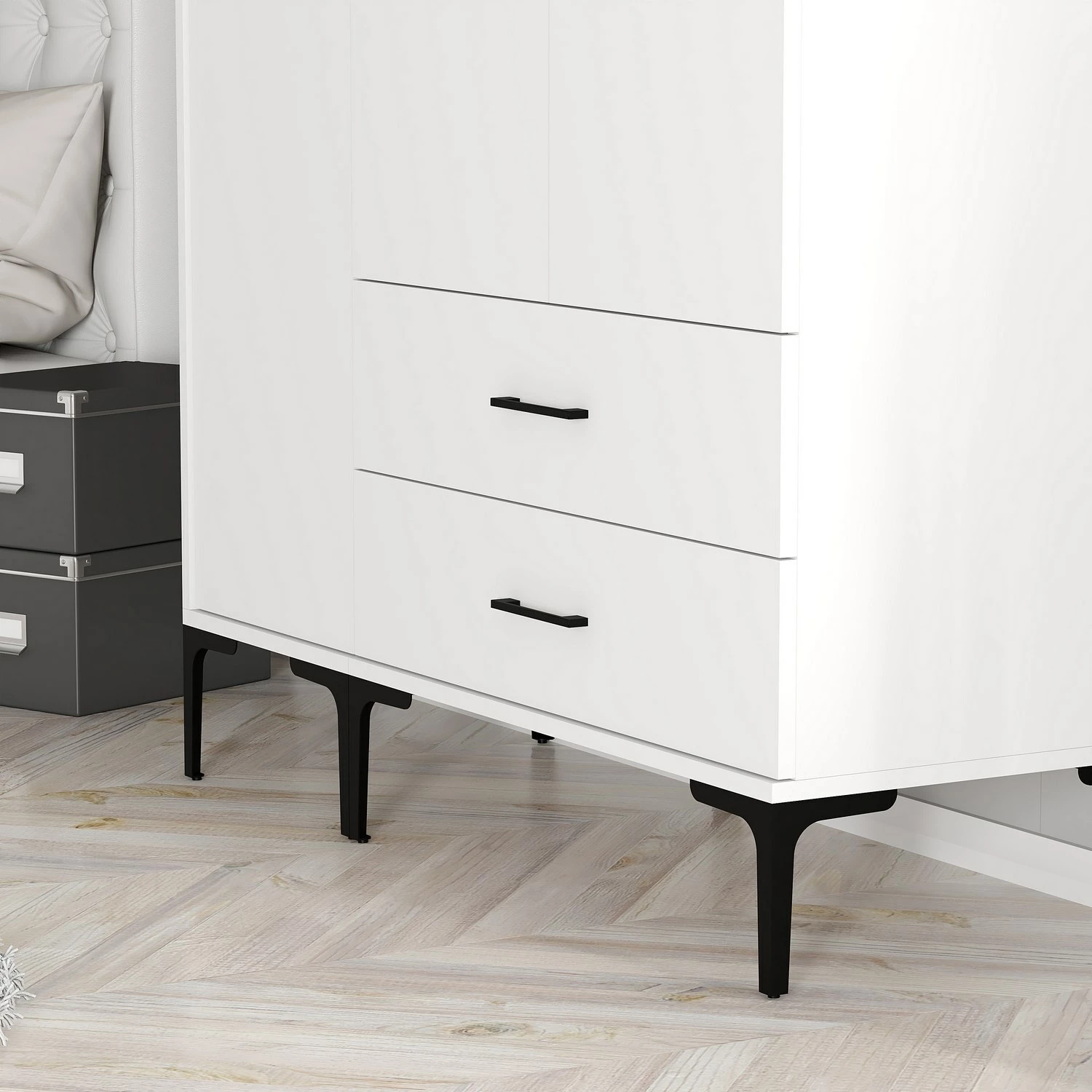 Dollap Skye Decor, Kumsal ST, i bardhë