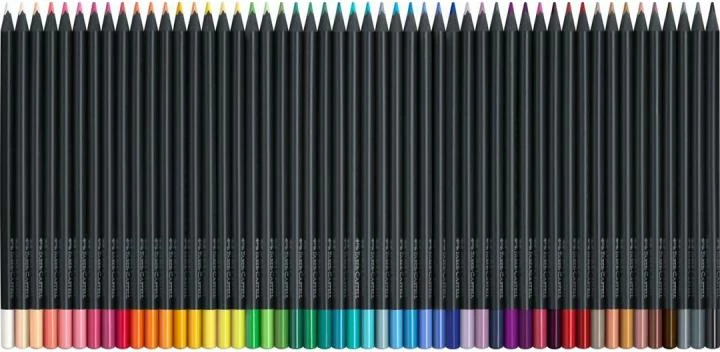 Set lapsa me ngjyra Faber-Castell FC-116450 (FC116450) 50 copë, zi