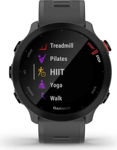 Smartwatch Garmin Forerunner 55, 42 mm, GPS, Gri