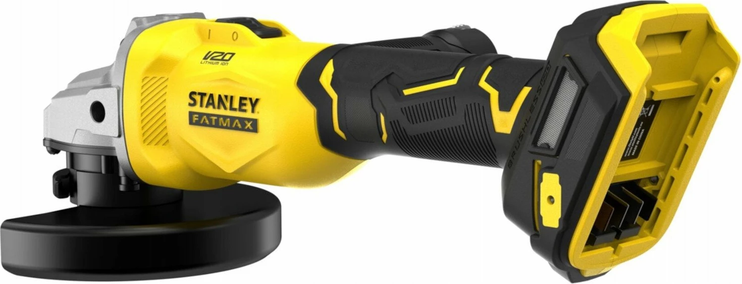 Brus këndor Stanley Fatmax SFMCG710B-XJ 18V 125mm brushless, e zezë/verdhe, pa bateri