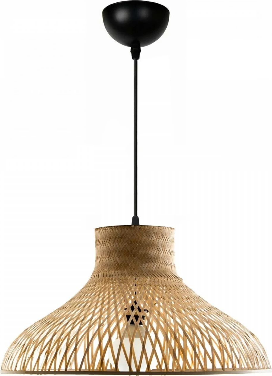 Llambë tavani Opviq, bambu, AYD-3673, bezhë/zezë