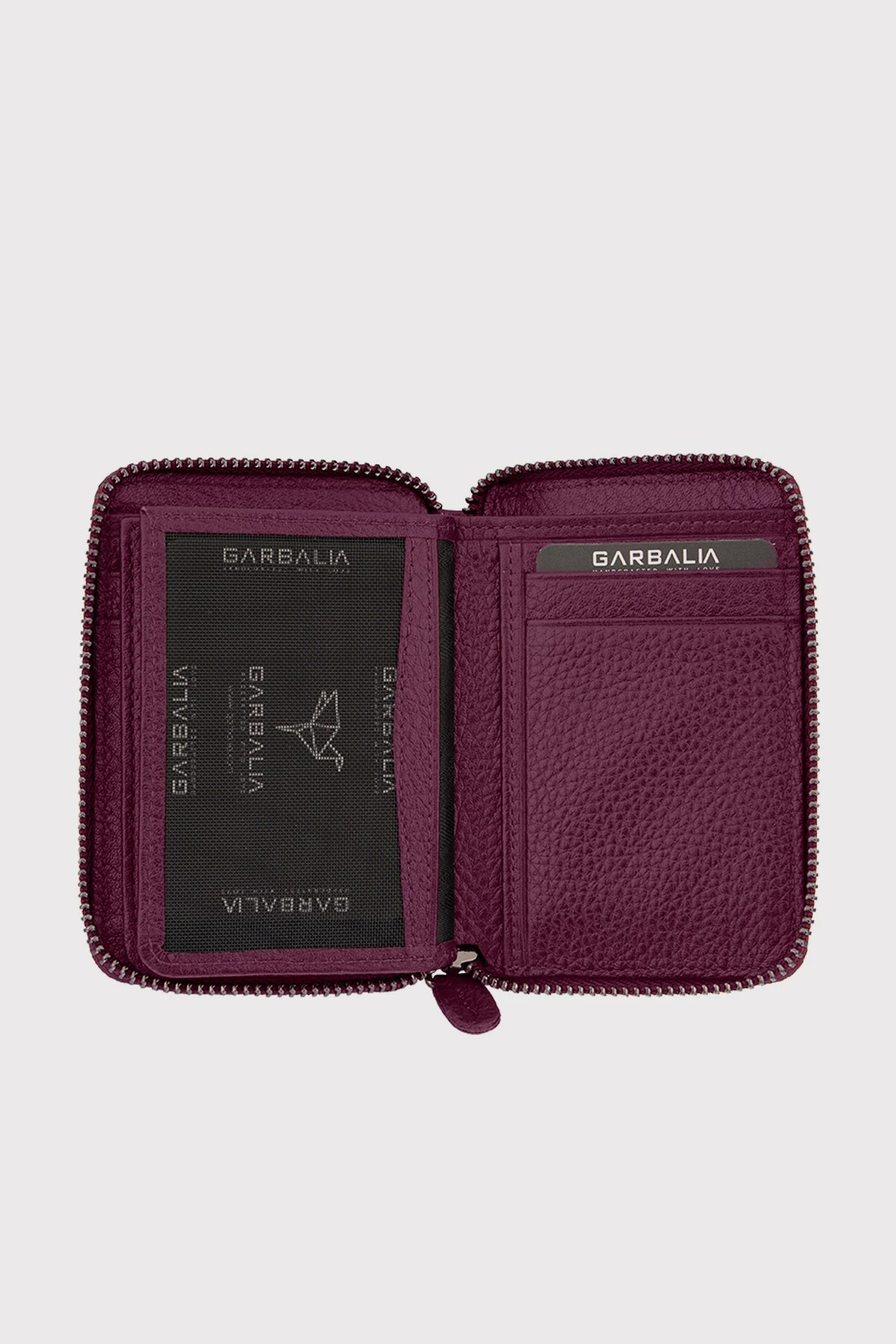 Mbajtës kartelash Zoozie Bags, zinxhir, ngjyrë damson
