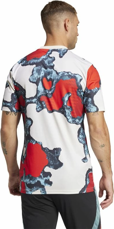 Maicë për meshkuj adidas, bardhë-kuqe