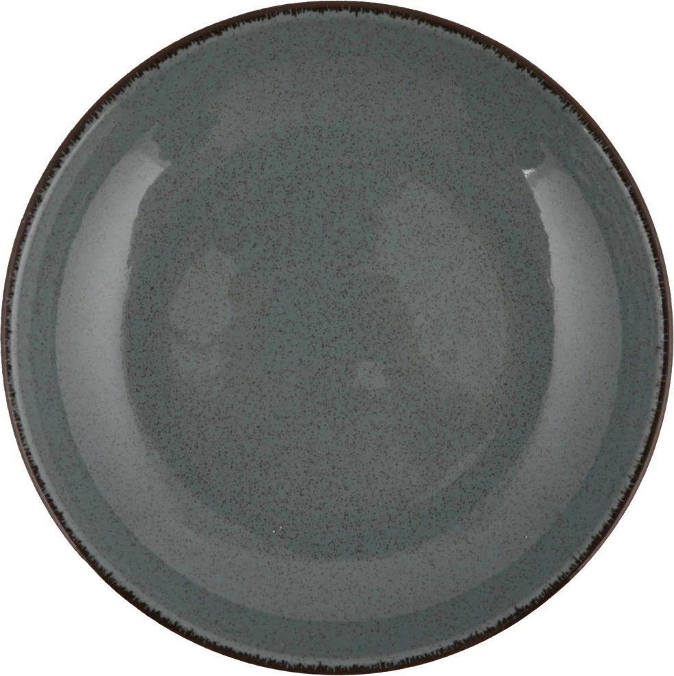 Set darke 18 pjesësh Hermia, CXEO18Y2730P01, porcelan, ngjyrë kaltër