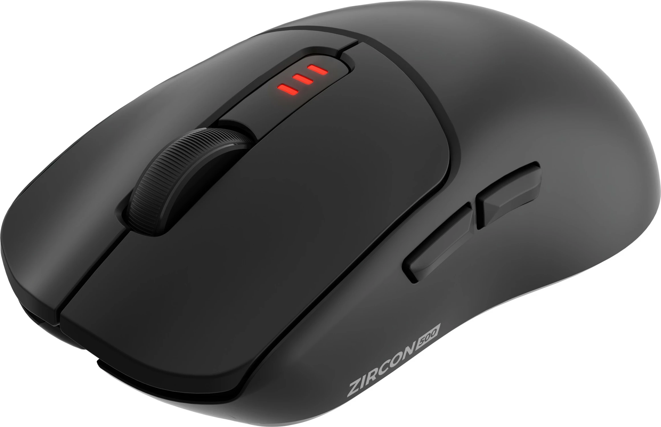 Maus gaming Genesis Zircon 500, wireless + Bluetooth + USB-C, 10000 DPI, i zi
