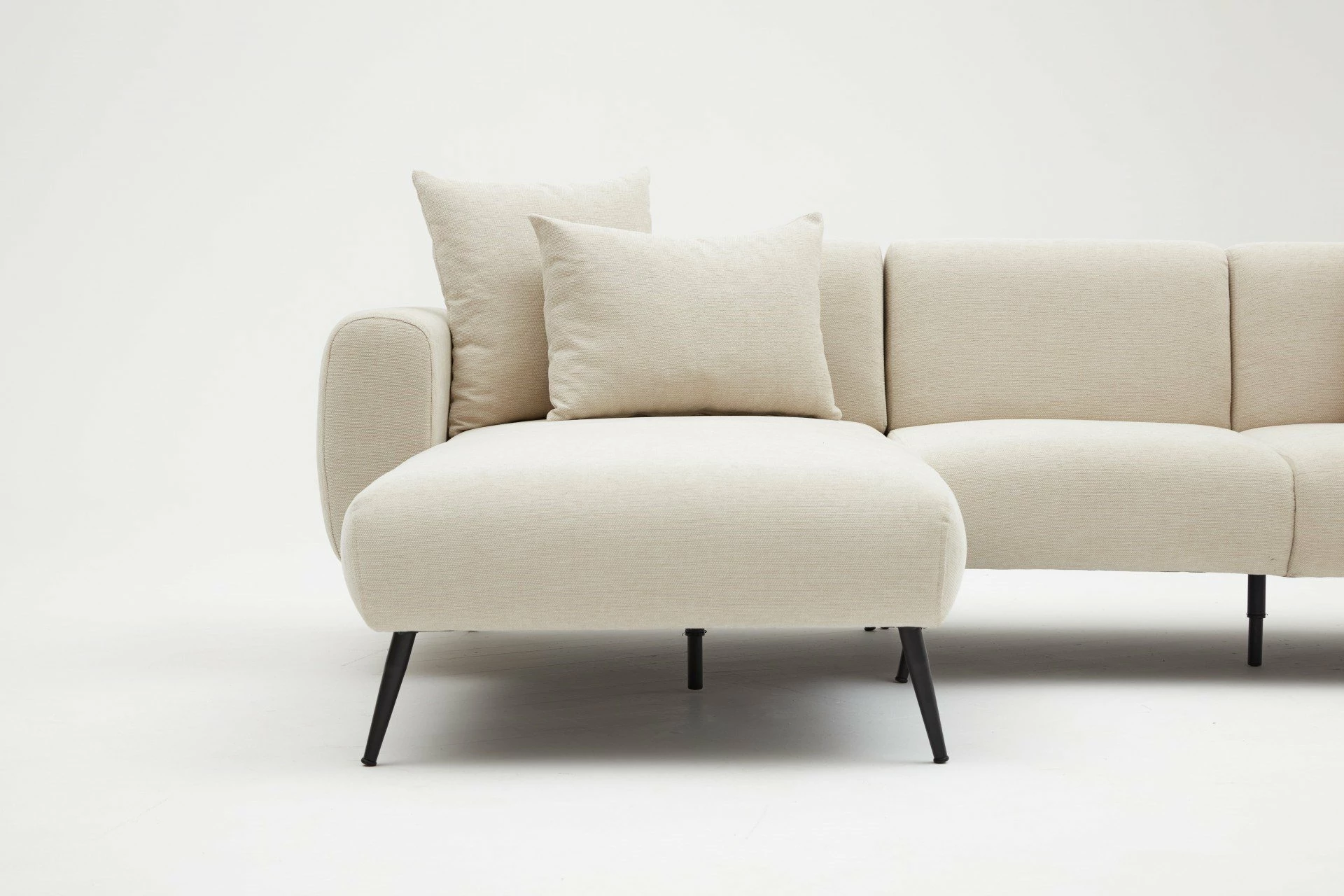 Këndore Atelier del Sofa, ana e majtë, krem