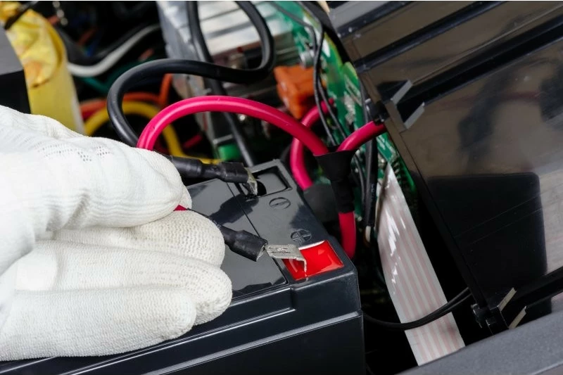 Bateri AGM Green Cell AGM50, 12V, 10Ah, e zezë