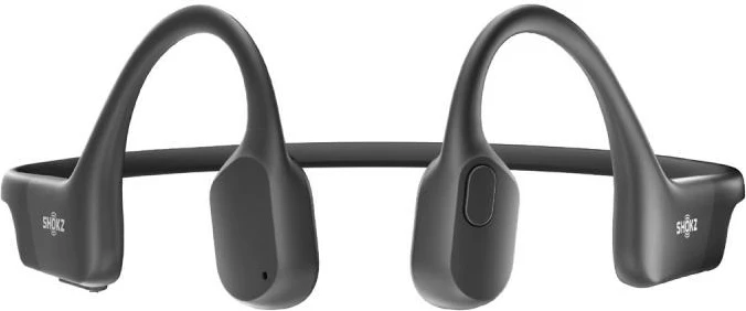 Kufje sportive pa tela Shokz OpenRun S805-ST-BK Bluetooth 5.1 IP67 8h karikim i shpejtë përçim i kockave 30m e zezë