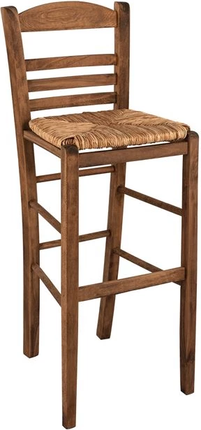 Karrige tradicionale me kashtë, ngjyrë arre, FH10377.01