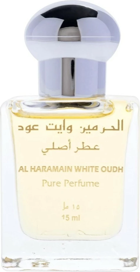 Vaj parfumi Al Haramain White Oudh për femra, 15ml