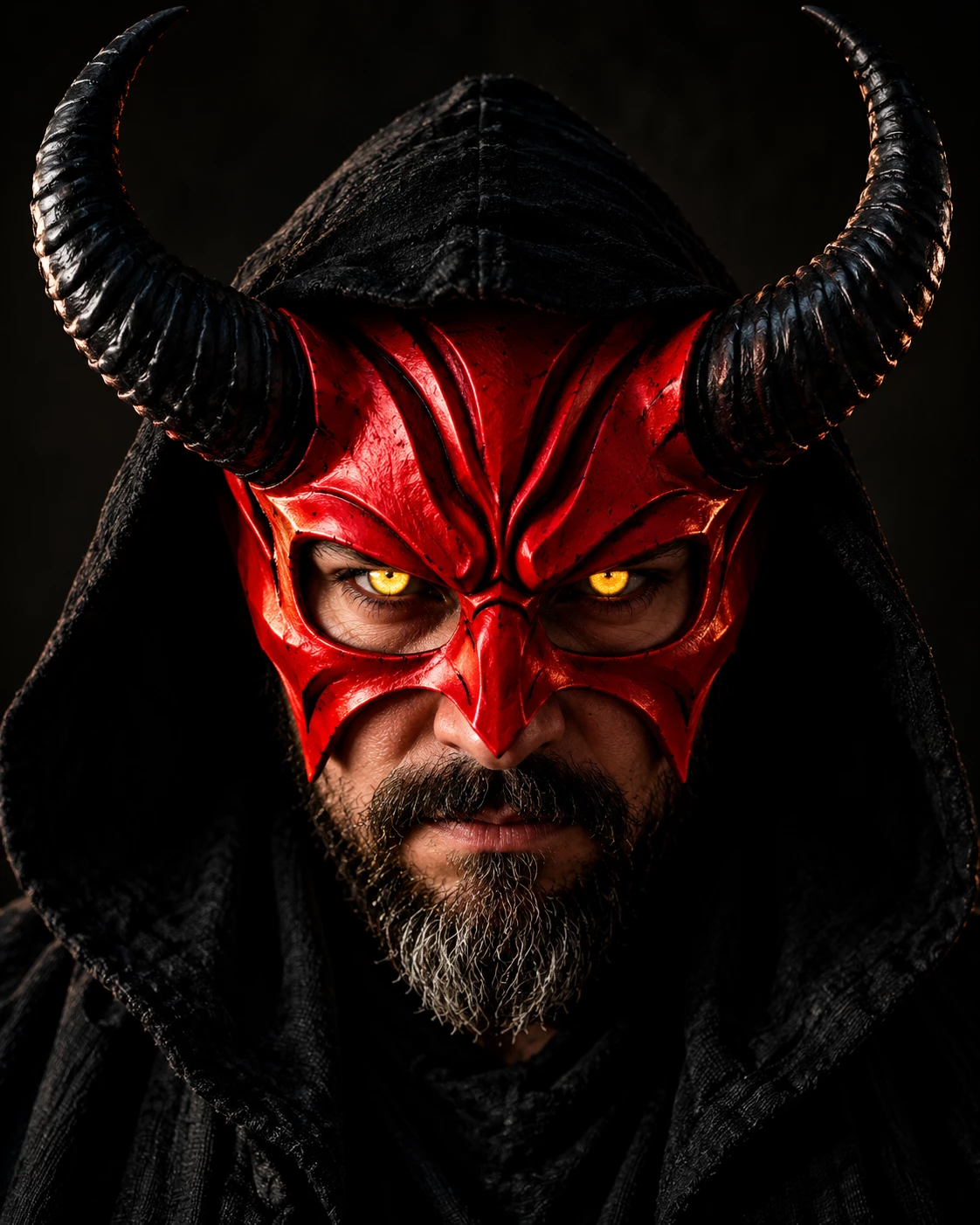 Maskë 3D Halloween – Demon Horns