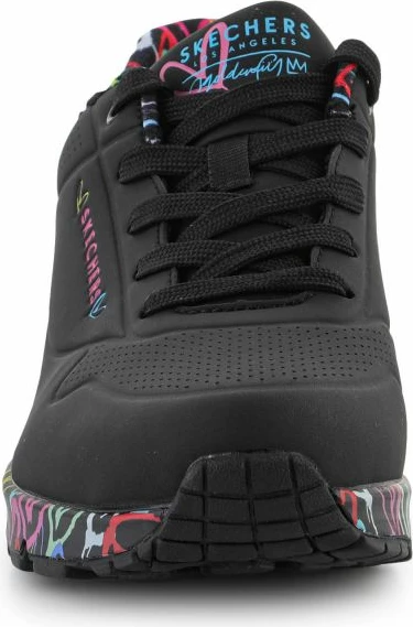 Atlete për femra Skechers, të zeza me ngjyra [Madhësia: 37]