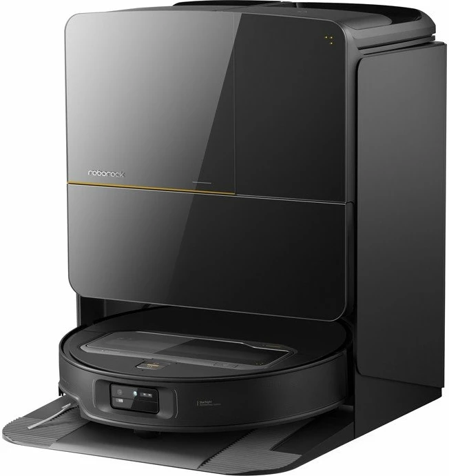 Robot fshesë Roborock Saros Z70 22000Pa, me larje, me stacion zbrazjeje 2.5L, Wi‑Fi, i zi