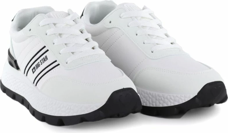 Atlete platforme femra Big Star TT274882, të bardha
