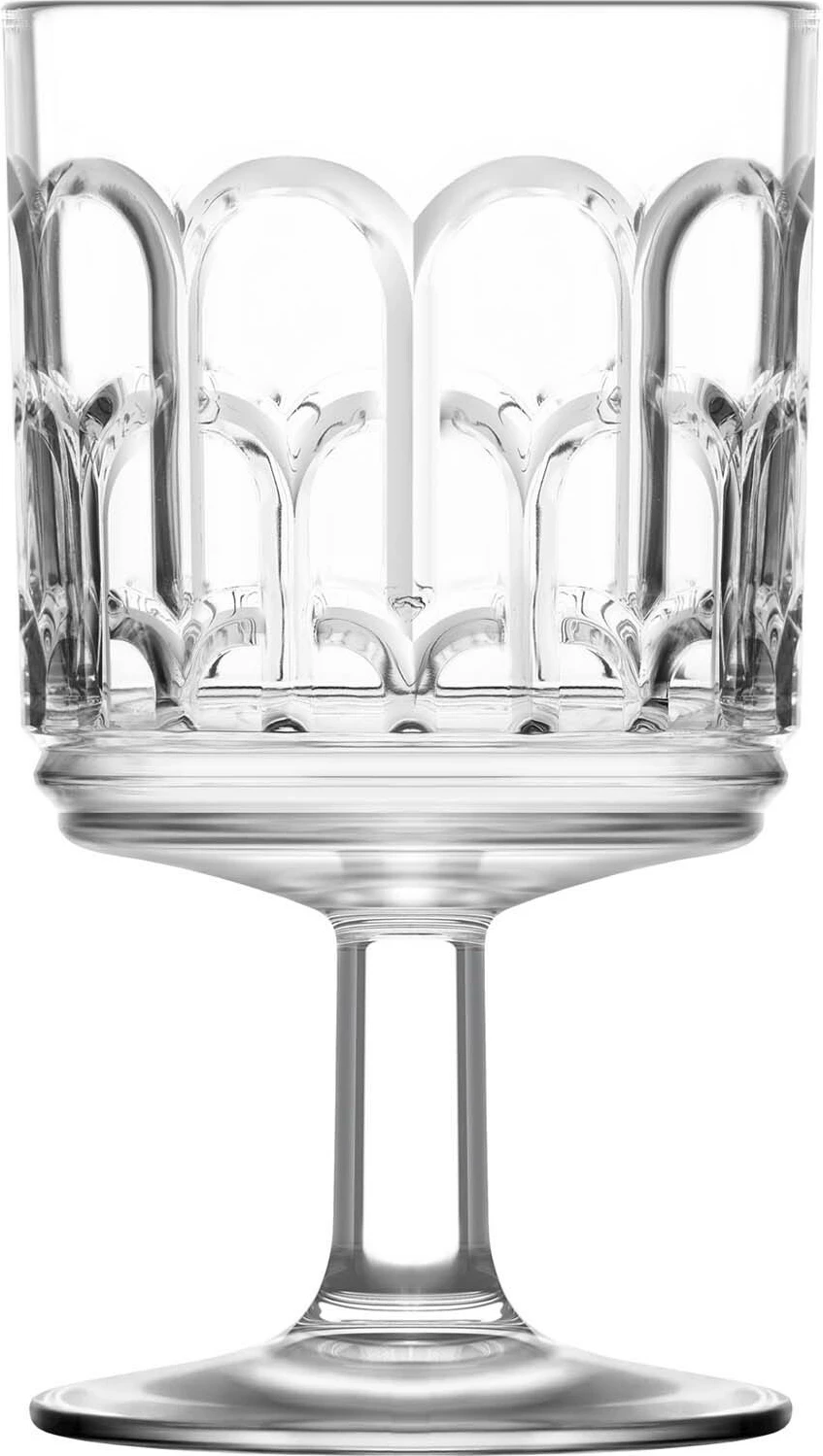 Gotë me këmbë LAV Horeca Archie 300 ml, transparente, set 12 copë