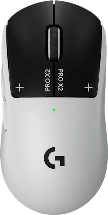 Maus gaming Logitech G Pro X2 Superstrike 910-007776, me kabllo & pa kabllo, bateri e integrume, 0.125 ms, 1 copë, bardhë/zi