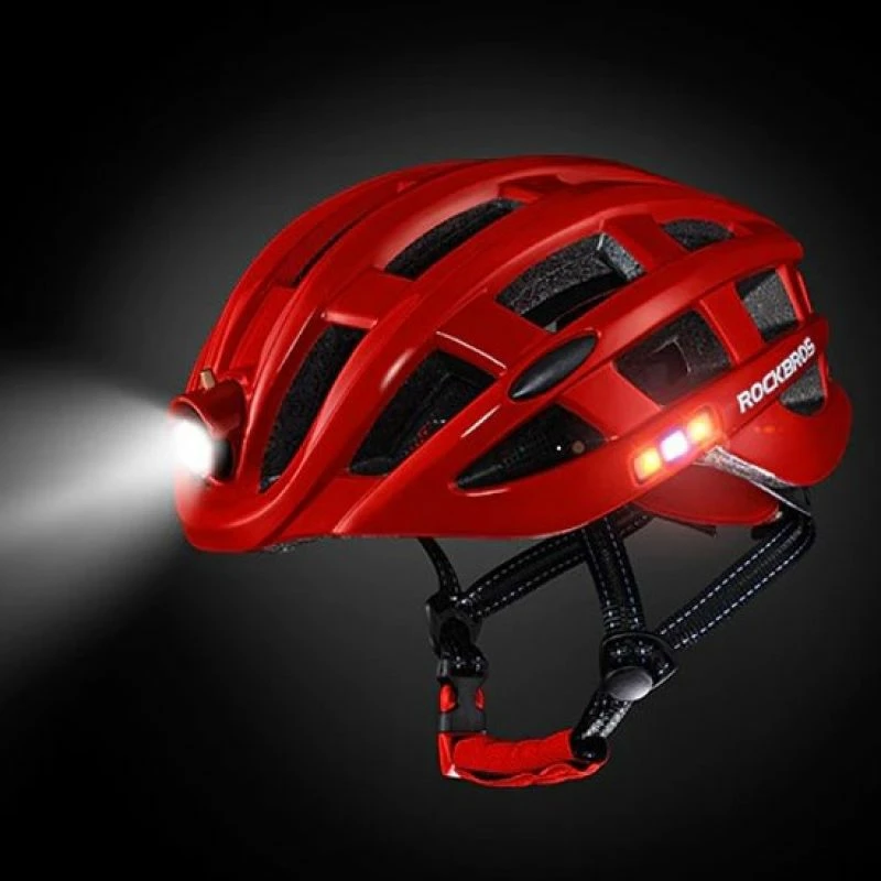 Helmetë biçiklete Rockbros, e kuqe