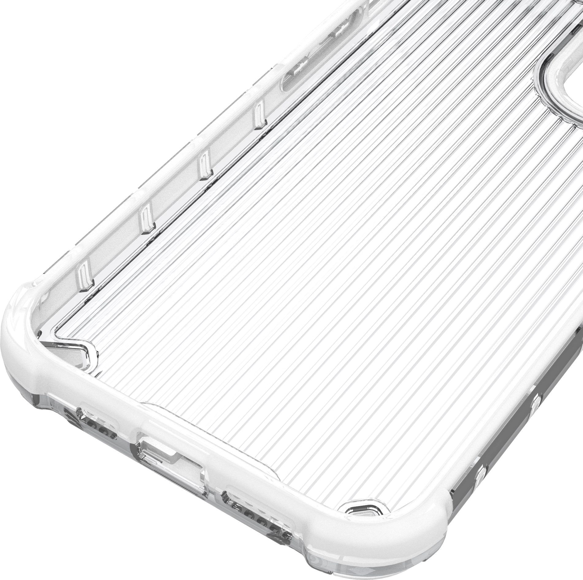 Mbështjellës Hurtel Ombre Protect Case për iPhone 13, rozë-kaltër