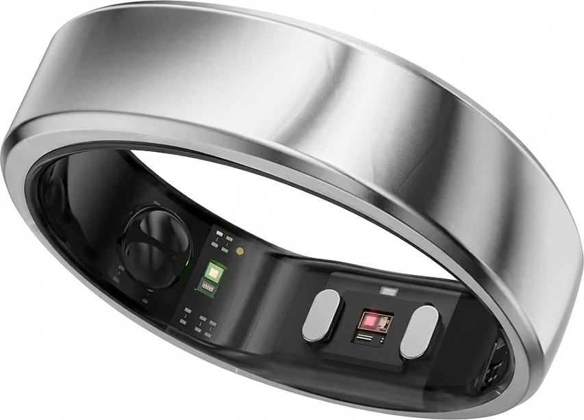 Unazë smart RingConn Gen2 Air, madhësia 9, argjend