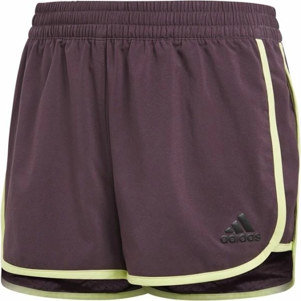 Shorce për vajza adidas, ngjyrë vjollcë