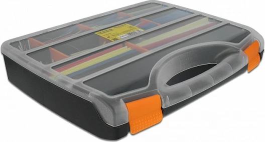 Set gypa termo-tkurrës DeLOCK, 590 copë, 2:1, 70–125°C, shumëngjyrësh
