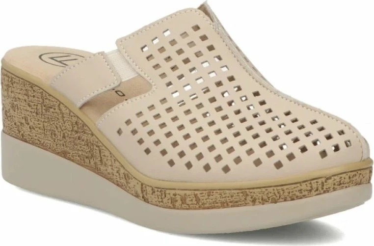 Sandale me platformë Filippo DK6818, bezhë