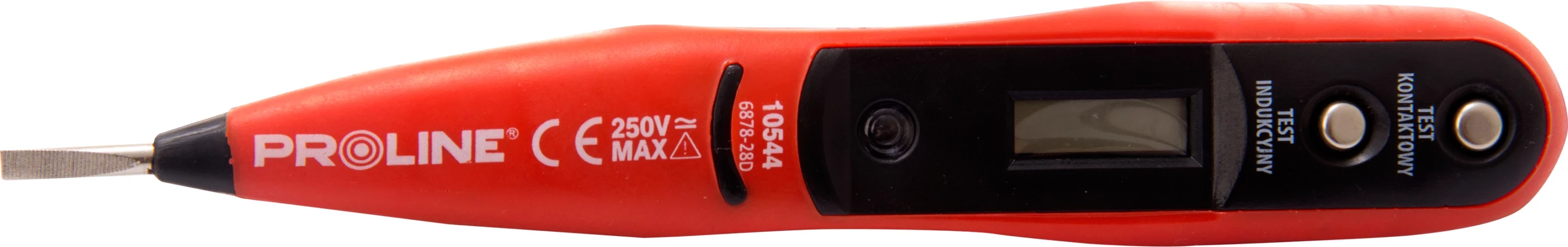 Matës tensioni digjital PROLINE 10544, 12-250V, 160mm, kuqe/zezë