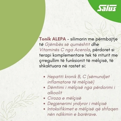 Floradix - ALEPA, 250 ml, Shurup bimor për pastrim Detox të mëlçisë