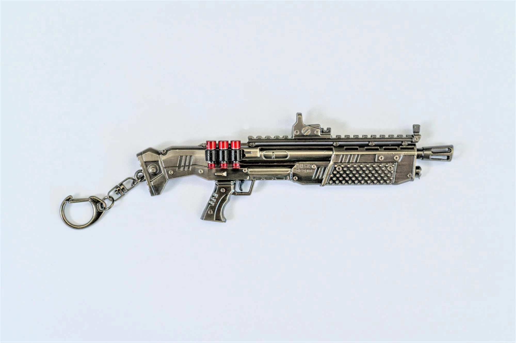 Obesek çelësash Toy Rifle Comic Online Games 6, metal, 15 cm, set 1 copë