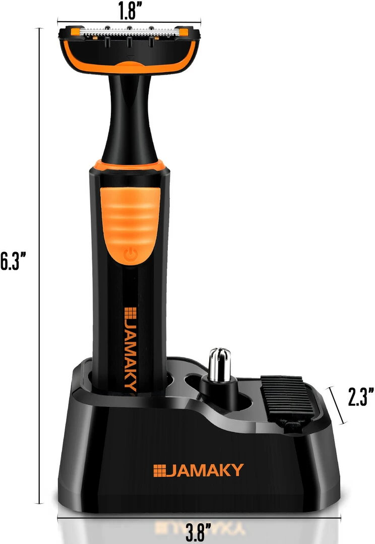 3 në 1 Seti për Kujdesin e Mjekrës, Fytyrës dhe Hundes! JAMAKY JPC40001