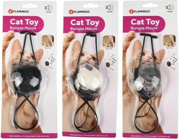 Lodër vjerrëse për mace, Flamingo, me mij