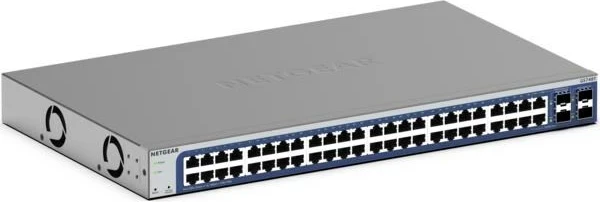 Switch i menaxhuar NETGEAR GS748Tv6, 48 porta Gigabit Ethernet, 2 SFP, Gri