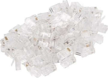 Konektorë Rrjeti Lanberg RJ45 8P8C, kat.5e, 100 copë, pa ekranim