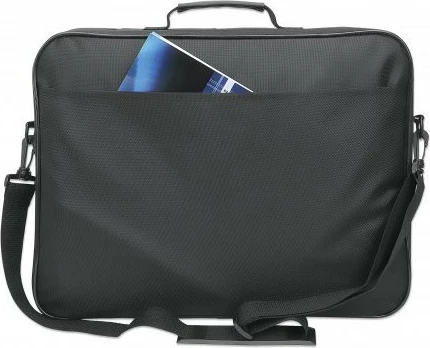 Çantë laptopi MANHATTAN Cambridge Clamshell 17.3 inç, e zezë