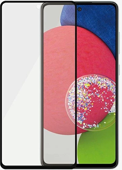 Xham mbrojtës PanzerGlass për Samsung Galaxy A52/A52 5G/A53 5G, kornizë e zezë